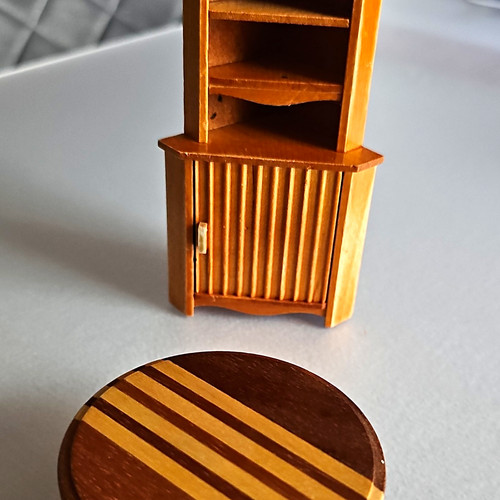 Lundby eckschrank mit tisch - mit,