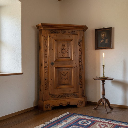 Voglauer anno 1600 - anno, eckschrank