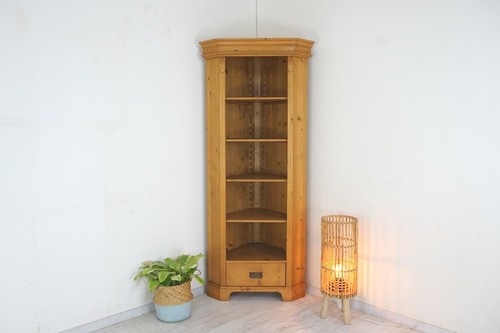 Schöner landhaus eckschrank - schöner, landhaus-eckschrank