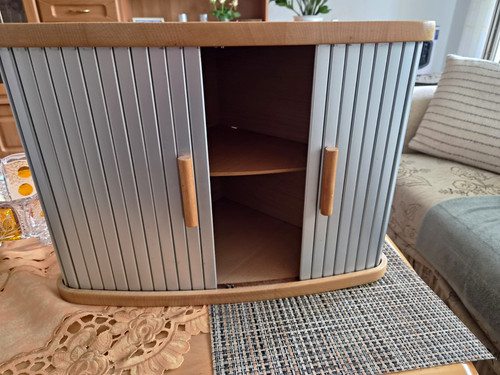 Dreieck eckschrank grau holz - dreieck, grau/holz