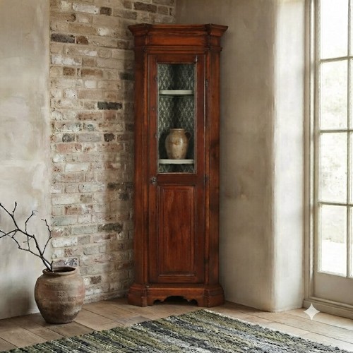 Antiker eckschrank walnuss - antiker,