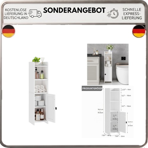 Badezimmer eckschrank schmal - badezimmer,