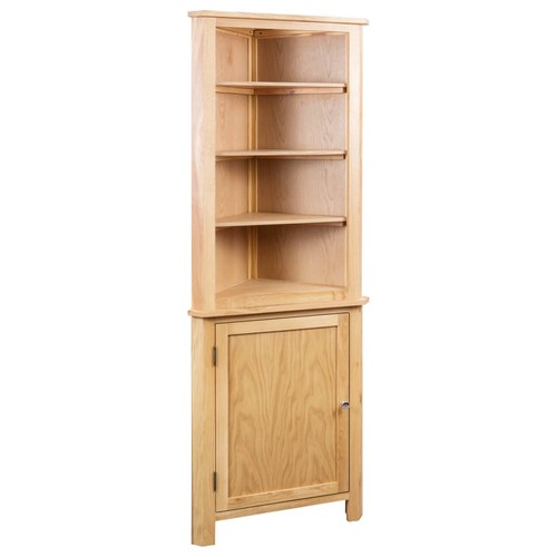 Eiche massiv eckschrank - eiche, 180cm