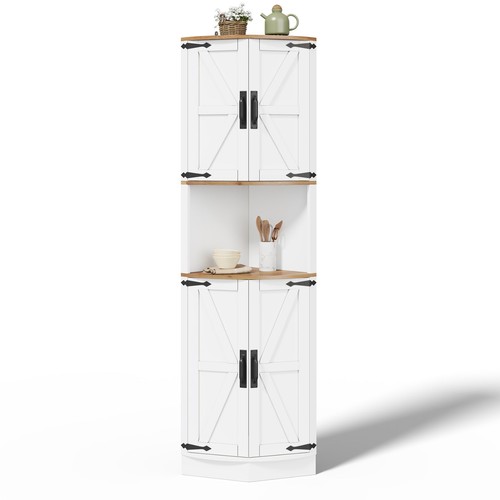 Eckschrank,Vintage-Küchenschr